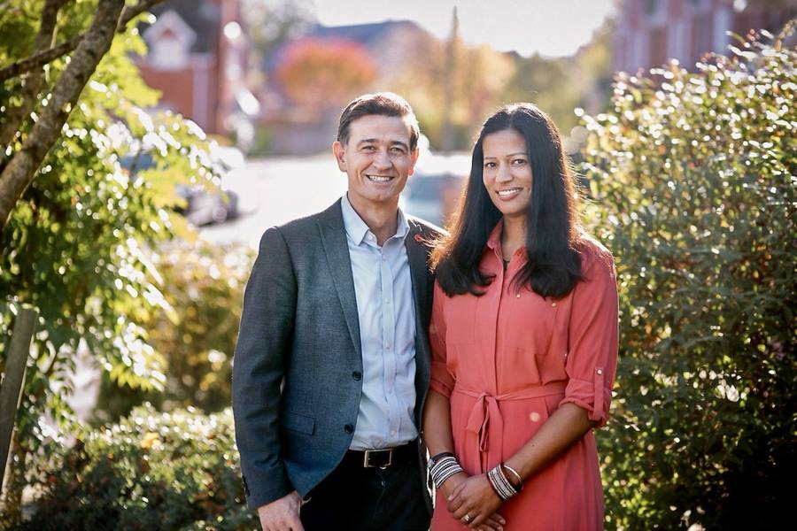 Leigh and Anila McDonald, founders of McDonald Homecare